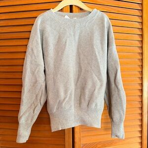 GAP Metallic Light Gray/Silver  Knit Sweater